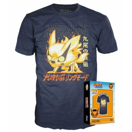 FUNKO - T-shirt Naruto Shippuden avec motif Kurama - Taille L - Coton