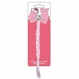 Cerdá Pinces à cheveux Hello Kitty Rose extensibles