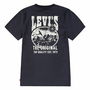 T shirt à manches courtes Enfant Levi's Lvb Valley View Noir 8 Ans