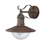 RABALUX Applique Extérieur Oslo RAB-8270 1xE27 IP44 - Acier inoxidable, matériau résistant aux UV, pour ampoule jusqu'à 60W