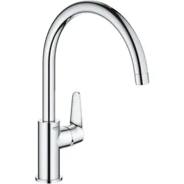 GROHE Mitigeur de Cuisine Monocommande en Métal Chromé Gris Modèle 31554001