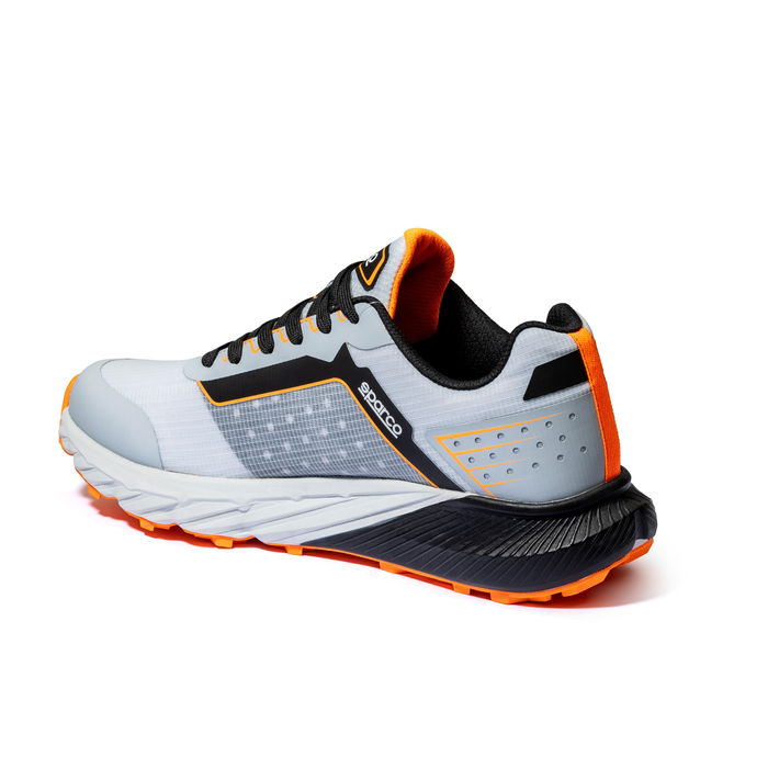 Sparco S-Park Salou SBTB0007B0E43039 Baskets Gris-Noir Taille 39 Chaussures de Travail Running Mesh Semelle Phylon Caoutchouc Nitrile