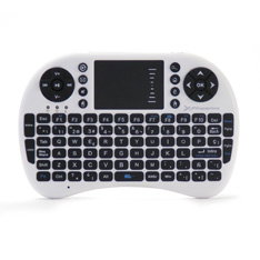 Phoenix Technologies Mini Clavier Sans Fil 2.4 GHz avec Touchpad Multimedia pour PC Smart TV Android TV