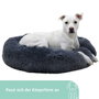 Kerbl Corbeille Fluffy Gris Ø60 x 18 cm