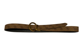 Guess Ceinture pour femmes Naya - Ceinture en textile de couleur beige