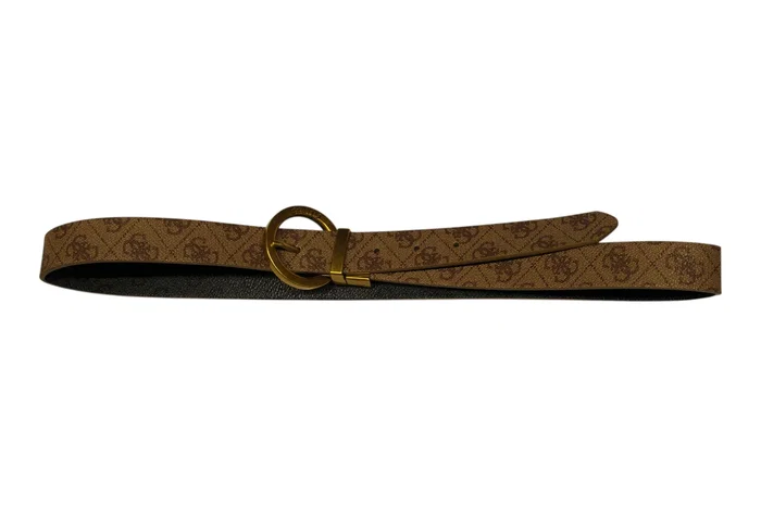 Guess Naya Ceinture en textile Beige Guess Naya Ceinture en textile Beige