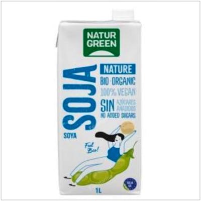 Naturgreen Bebida Végétale de Soja Nature 1L x 6 Uds Naturgreen Bebida Végétale de Soja Nature 1L x 6 Uds
