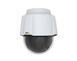 Axis P5654-E Mk II Caméra PTZ de sécurité 1080p, zoom optique 21x, champ 77°, Lightfinder 2.0, WDR, résistante IP66/IK10, Edge Vault, analyses Axis Object Analytics