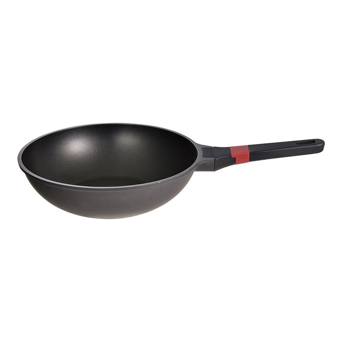Wok San Ignacio denia experto Aluminium fondu Rouge Ø 28 cm