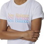T-shirt à manches courtes femme New Balance Essentials Celebrate W Blanc