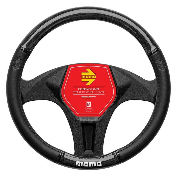 Momo Housse de volant Luxury Wood Black M 38-39cm Momo Housse de volant Luxury Wood Black M 38-39cm