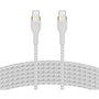 Belkin BOOST CHARGE PRO Flex Câble USB-C/USB-C 3m Blanc CAB011bt3MWH