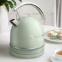 Sweiss KTL7 Bouilloire Vintage Vert, 1,8 L