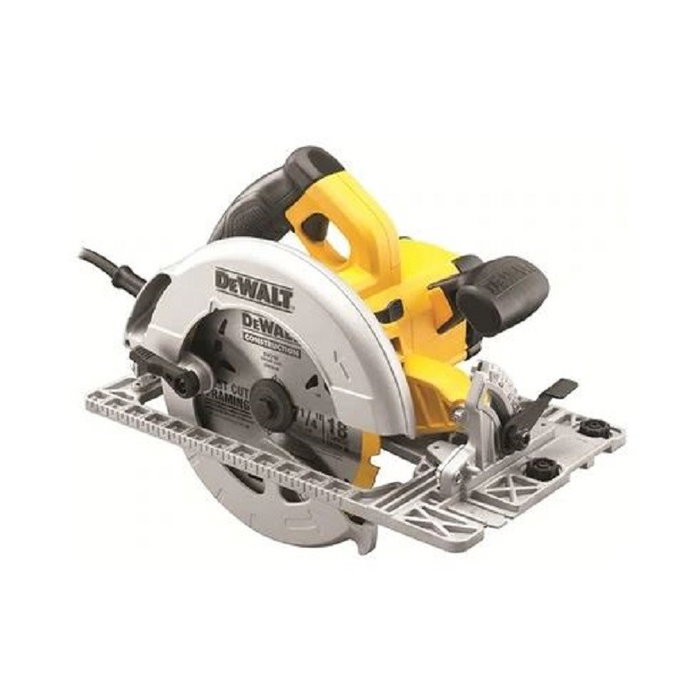 DEWALT Dwe576K-Qs Scie circulaire 1600W, profondeur de coupe 61mm avec disque 190x30mm DEWALT Dwe576K-Qs Scie circulaire 1600W, profondeur de coupe 61mm avec disque 190x30mm
