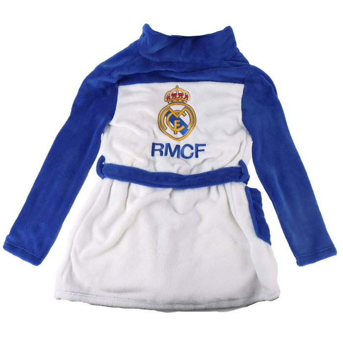 Real Madrid C.F. Peignoir pour Enfants Blanc 5 ans