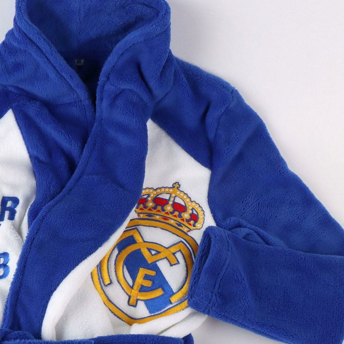 Real Madrid C.F. Peignoir pour Enfants Blanc 5 ans