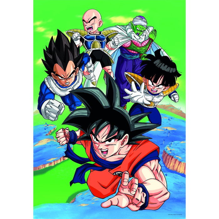 CLEMENTONI Puzzle 1000 pièces Dragon Ball Z, Poster 70 x 50 cm CLEMENTONI Puzzle 1000 pièces Dragon Ball Z, Poster 70 x 50 cm