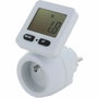 Chacon Prise électrique avec compteur de consommation 54351 Blanc