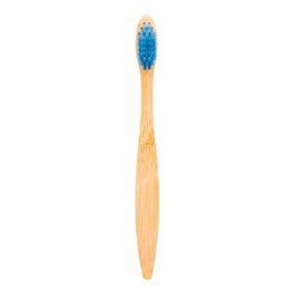 MINIMA ORGANICS Brosse à dents en bambou pour enfant - Bleu