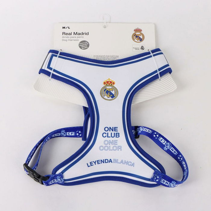 Harnais pour Chien Real Madrid C.F. Bleu M/L