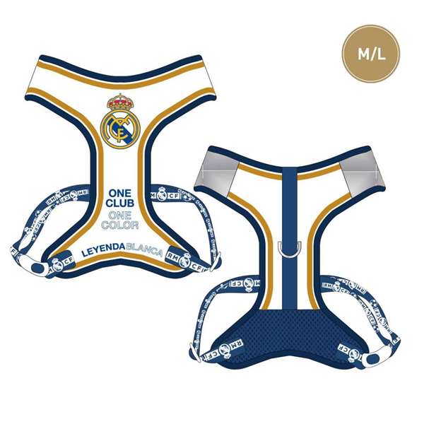 Cerdà - Arné - Pour chien - Taille M-L - Officiel Real Madrid - Couleur Bleue Cerdà - Arné - Pour chien - Taille M-L - Officiel Real Madrid - Couleur Bleue