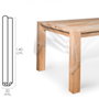 ORYX Nappe protectrice transparente en rouleau 140 cm x 20 m