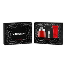 Montblanc - Coffret Legend Red Eau de Parfum Vaporisateur 100ml avec Miniature 7.5ml et Gel Douche