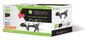 Techly Support de fixation sur colonne pour TV LED/LCD 17-32" Noir - Cheville de fixation, réglage inclinaison et rotation, VESA 75x75/100x100, charge max 8 kg