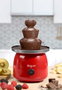 ARGON Fontaine à chocolat Rouge-Acier 45W