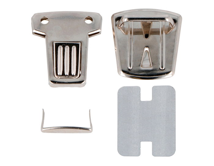 Innspiro Broche Tupi Rectangulaire en Acier Nickelé 45x37 mm (Lot de 2) Innspiro Broche Tupi Rectangulaire en Acier Nickelé 45x37 mm (Lot de 2)