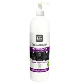 Naturabio Cosmetics Gel Douche Antioxydant Aloe-Açai 740 ml Bio Naturabio Cosmetics Gel Douche Antioxydant Aloe-Açai 740 ml Bio