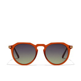 Hawkers Lunettes de Soleil WARWICK CROSSWALK #black Monture Orange Verres Gris Protection UV 400