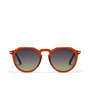 Hawkers Lunettes de Soleil WARWICK CROSSWALK #black Monture Orange Verres Gris Protection UV 400
