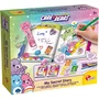 Liscianigiochi Journal Secret Les Bisounours avec Cadenas et Feutres Magiques Fluorescents, Parfumés, Changent de Couleur - À Partir de 5 Ans