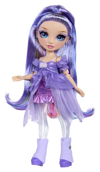Rainbow High Rainbow Shimmers avec Slime - Violet