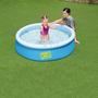 Bestway 57241 Piscine Gonflable Enfant Aro 152x38 cm +2 Ans Jardin Bleu PVC