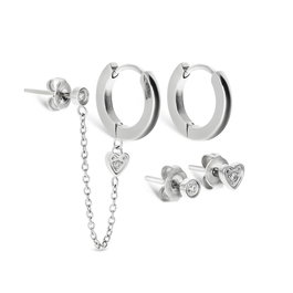 Boucles d´oreilles Femme One Jewels OJSESF03S Argenté