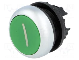 EATON ELECTRIC Commutateur bouton-poussoir vert 22mm avec symbole RMQ-Titan M22-DR-G-X1