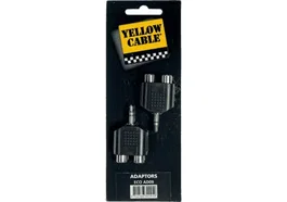 YELLOWCAB Adaptateur de jack mâle 3,5 mm à RCA femelle