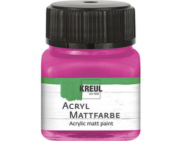 Kreul Peinture acrylique mate rose 20ml