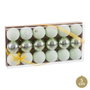 BigBuy Home Boules de Noël Vert Plastique Ø 5 cm (18 Unités)带来