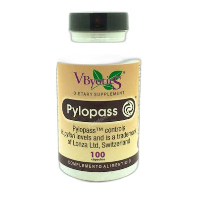 Vbyotics Pylopass 100 capsules végétales