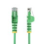 Connecteur RJ45 Catégorie 6 FTP Startech N6PAT100CMGNS Vert 1 m