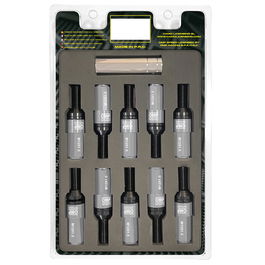 Omp OMPS09981204 Boulons De Roue Aluminium M12x1.5 28mm Gris 20 Pièces