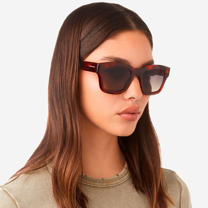 Hawkers Polarisé #Red Carey Smoky Black Lunettes de Soleil Unisexe 1 u