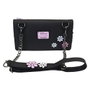 Loungefly Sac bandoulière Disney Minnie Mouse Rock the Dots Floral - Vegan, bandoulière ajustable, intérieur assorti