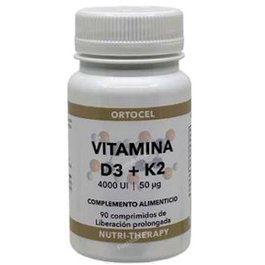 ORTOCEL NUTRI-THERAPY VITAMINA D3+K2 90 comprimés