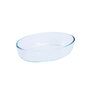 Pyrex Plat Oval Iconic'S en Verre Transparent 26x18x7 cm