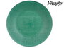 Vivalto Assiette en Verre 32 cm Vert Menthe Vivalto (Set de 12)
