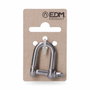 Edm Manille AISI 316 en acier inoxydable 6 mm